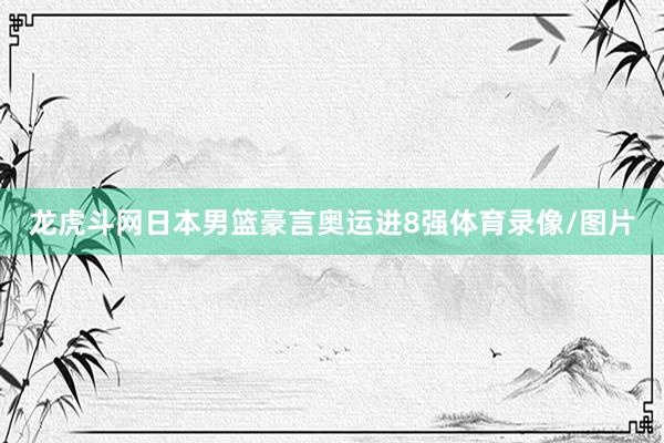 龙虎斗网日本男篮豪言奥运进8强体育录像/图片